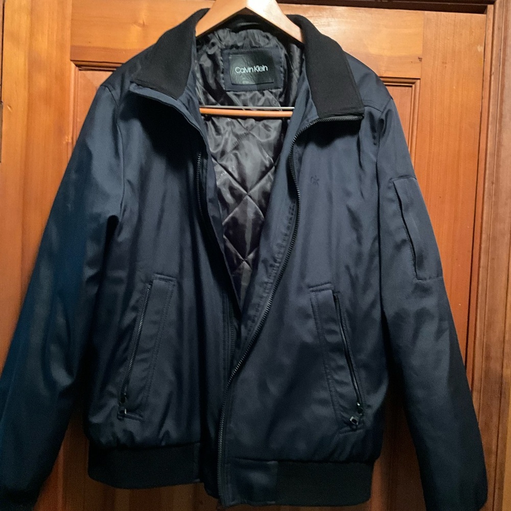 Calvin Klein Men's Black Jacket